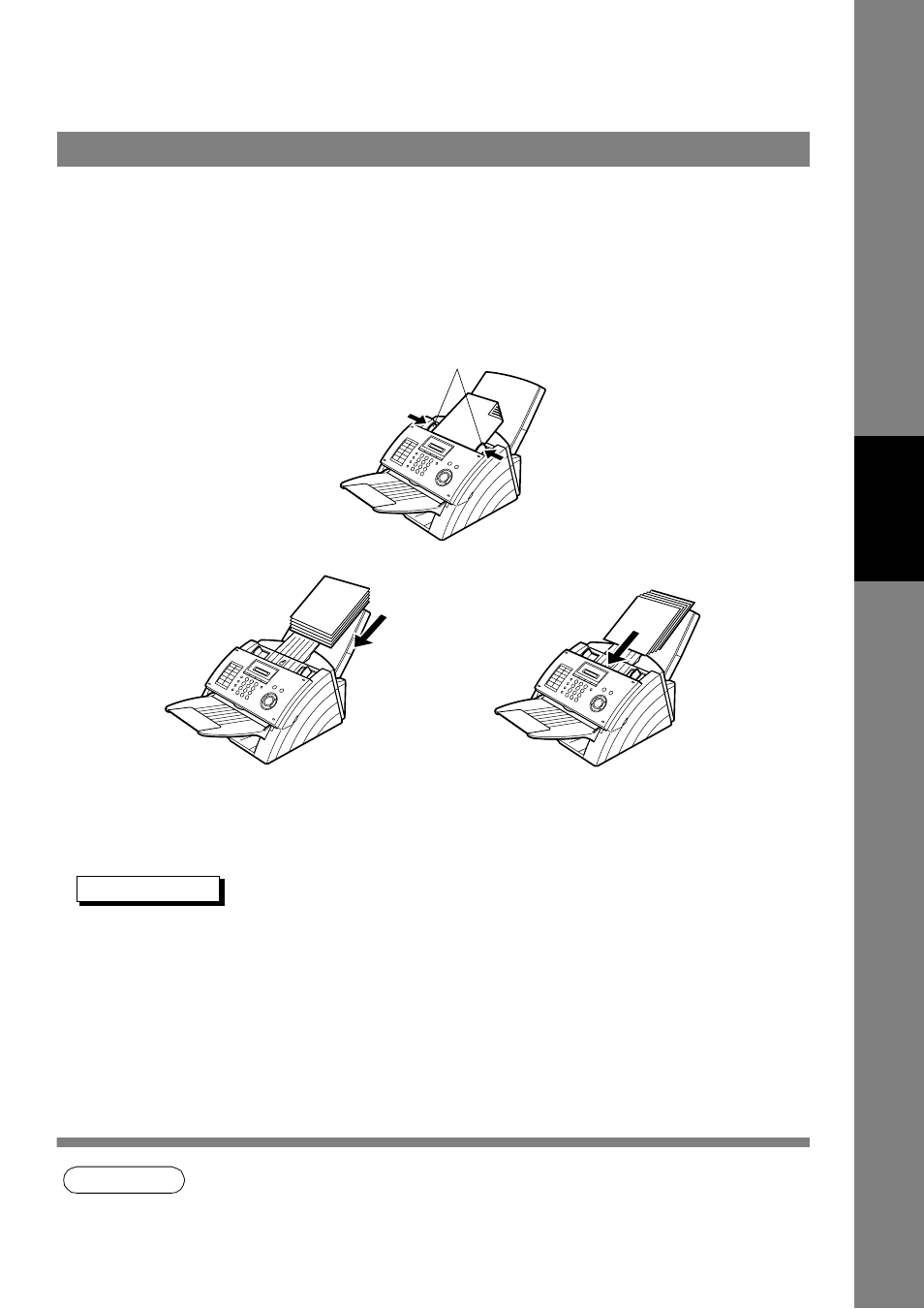 How to load documents, Loading documents | GE UF-4000 User Manual | Page 37 / 120