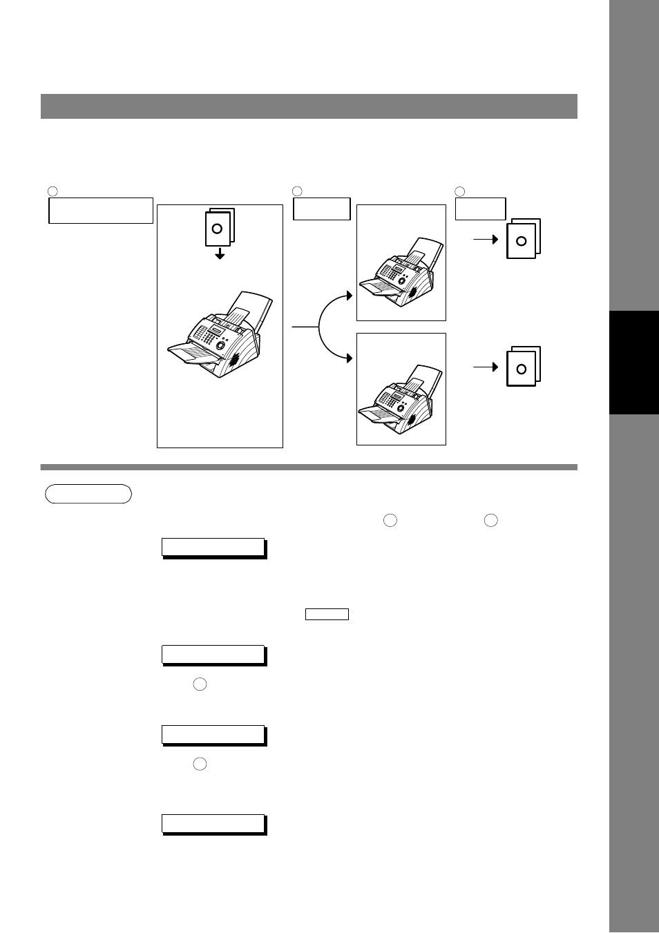 Memory transmission, Sending documents | GE UF-4000 User Manual | Page 41 / 120