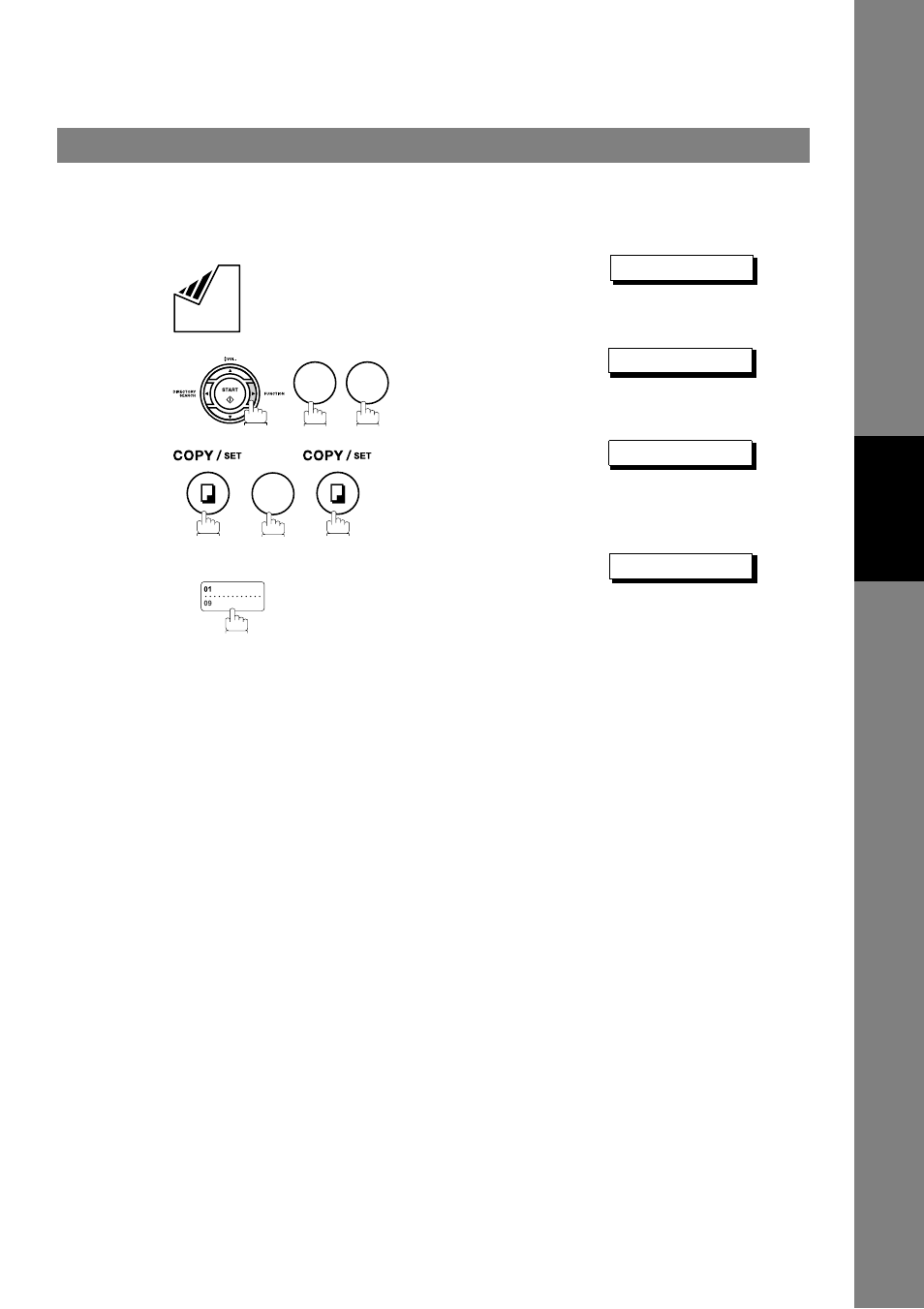Sending documents, Direct transmission | GE UF-4000 User Manual | Page 47 / 120