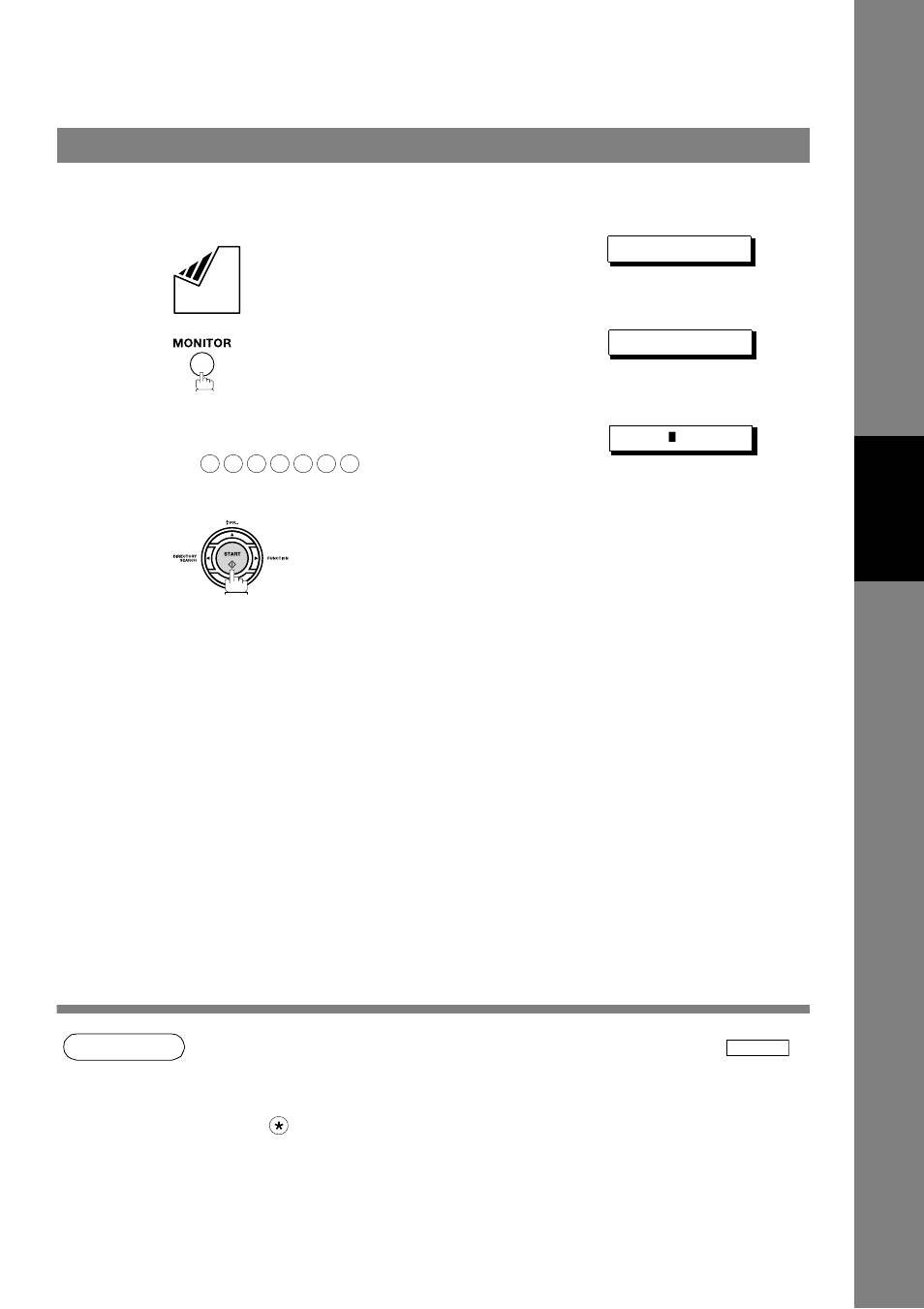 Sending documents, Voice mode transmission | GE UF-4000 User Manual | Page 51 / 120