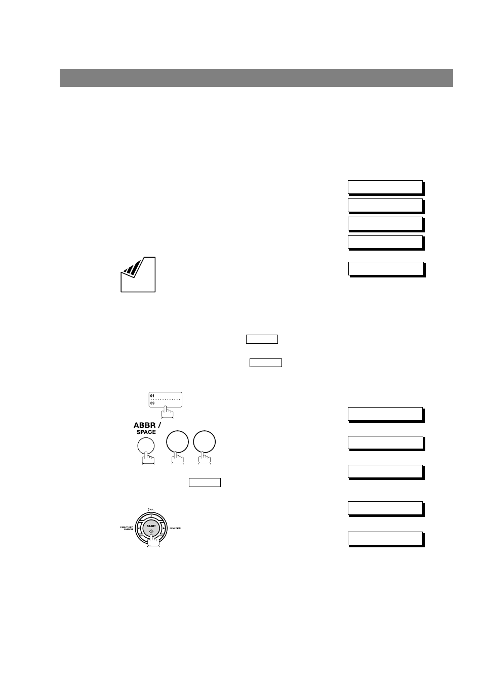 Transmission reservation, Sending documents | GE UF-4000 User Manual | Page 52 / 120
