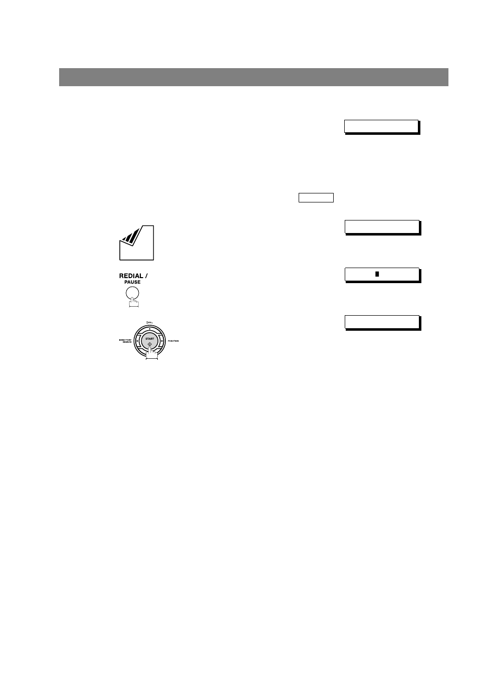 Redialing, Sending documents | GE UF-4000 User Manual | Page 54 / 120