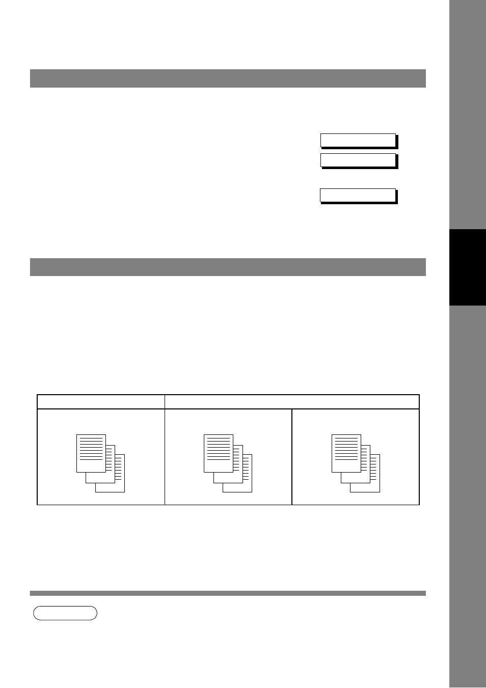 Substitute memory reception, Print collation mode, Receiving documents | GE UF-4000 User Manual | Page 63 / 120