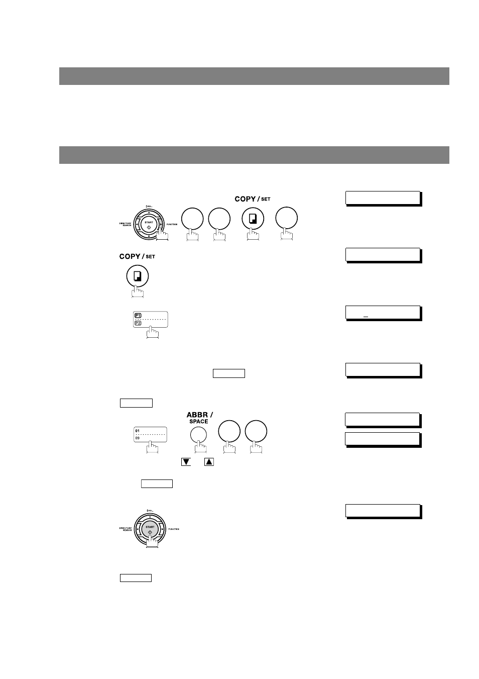 Program keys, General description, Setting for group dialing | General description setting for group dialing | GE UF-4000 User Manual | Page 68 / 120