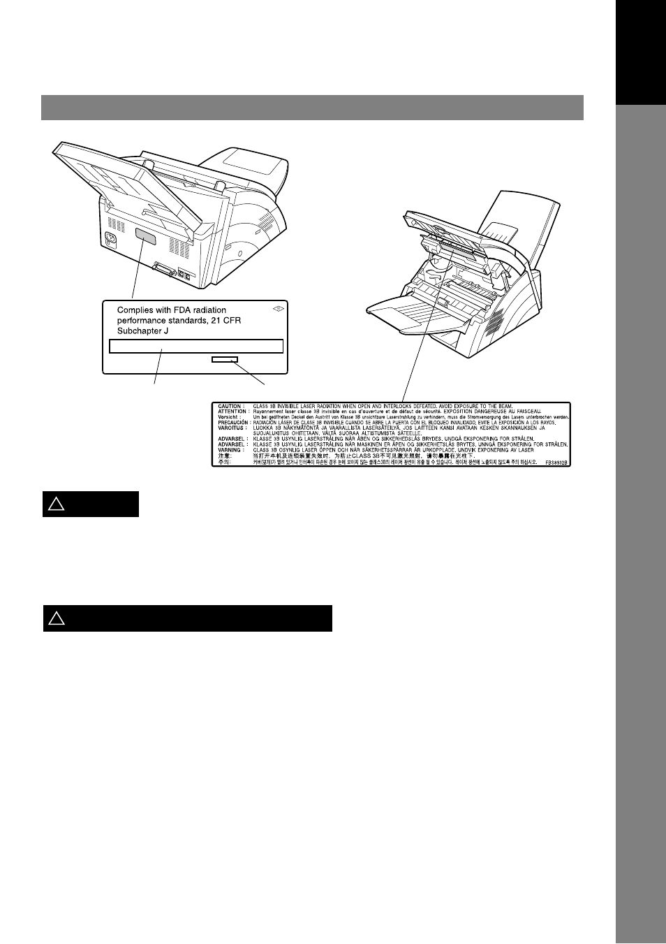 Safety information | GE UF-4000 User Manual | Page 7 / 120