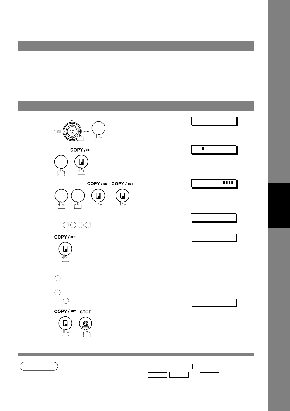 Access code, General description, Setting the access code | General description setting the access code | GE UF-4000 User Manual | Page 73 / 120