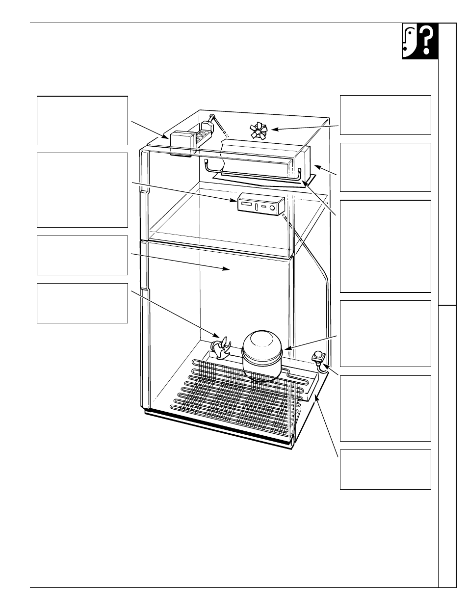 Problem solver, Normal operating sounds, 27 normal operating sounds | Reversing the door swing normal operating sounds | GE 19 User Manual | Page 27 / 32