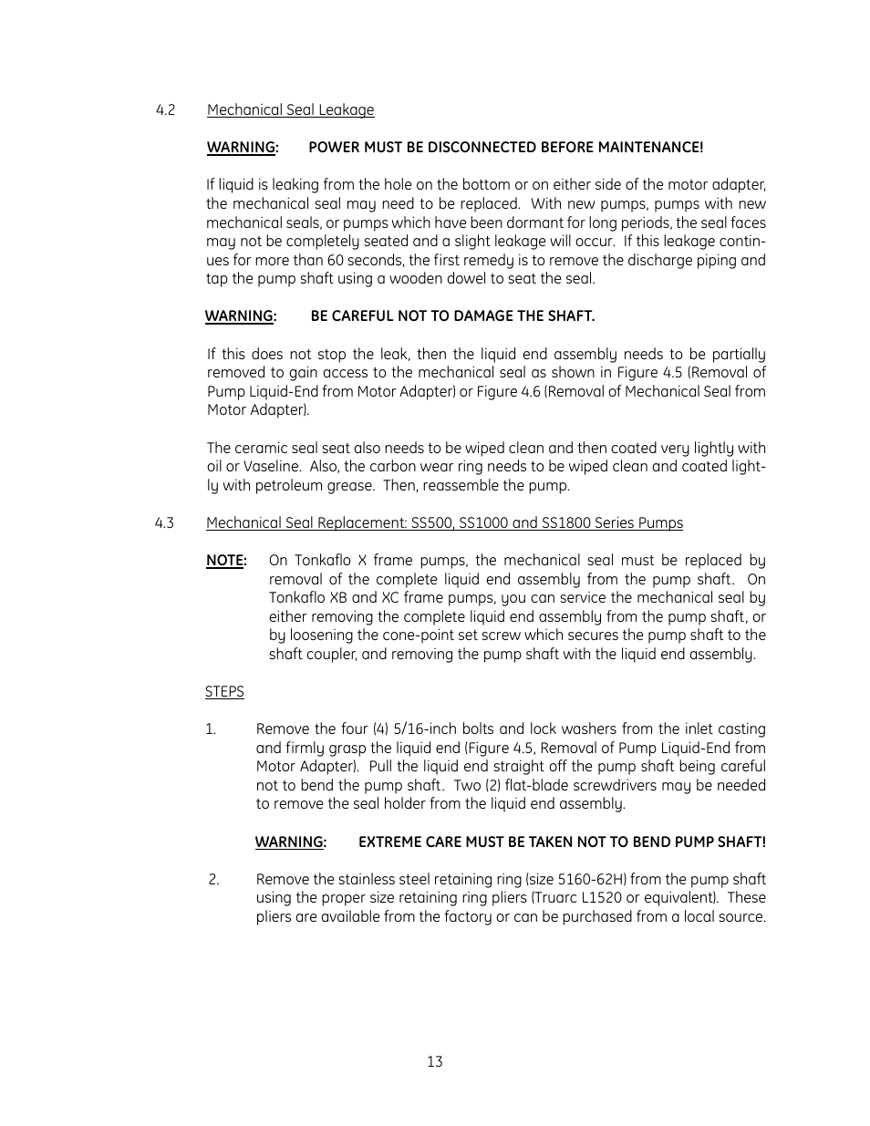 GE SS1000 User Manual | Page 19 / 42