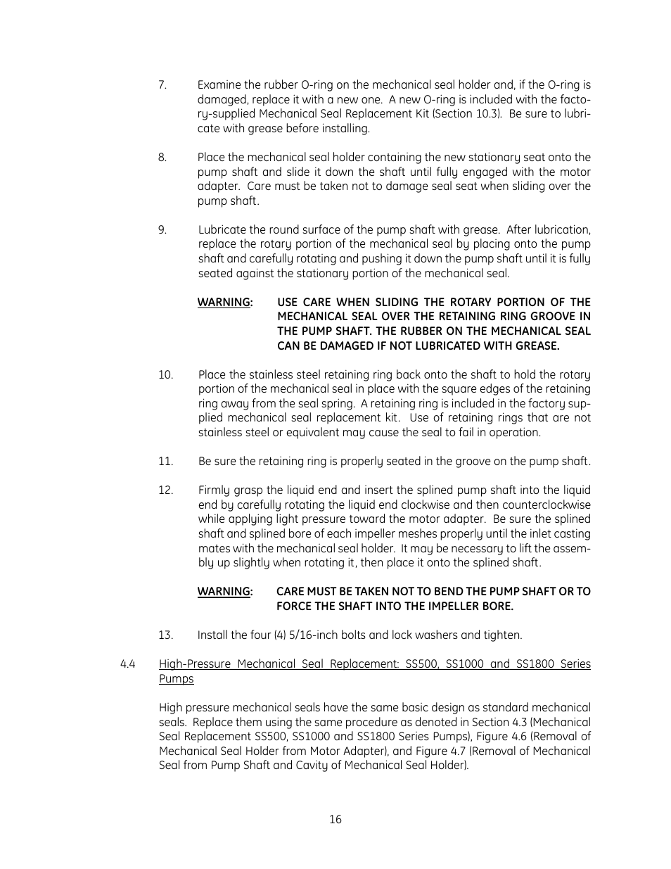 GE SS1000 User Manual | Page 22 / 42