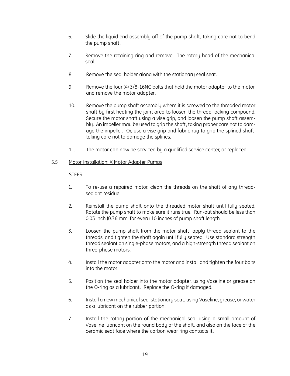 GE SS1000 User Manual | Page 25 / 42