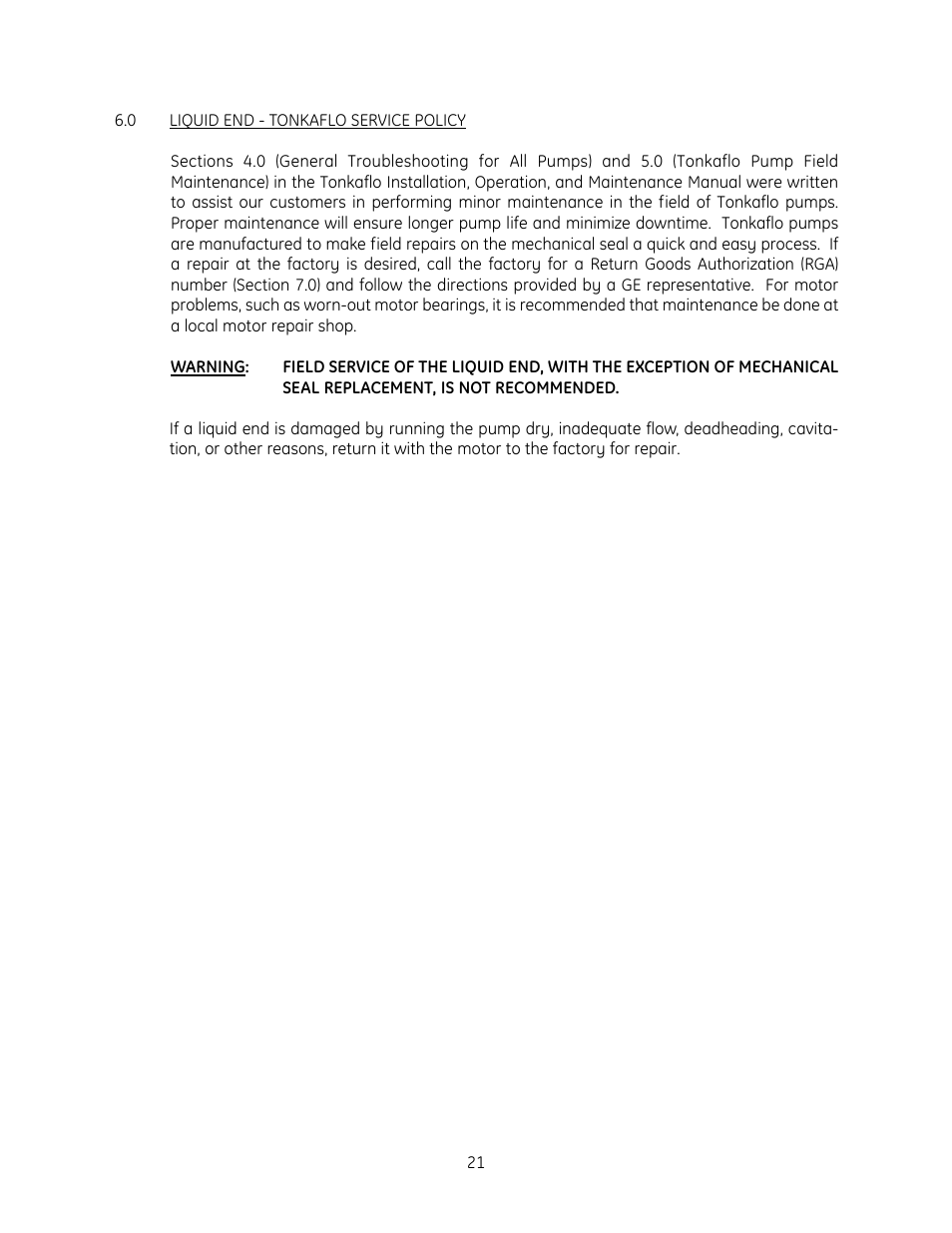 GE SS1000 User Manual | Page 27 / 42