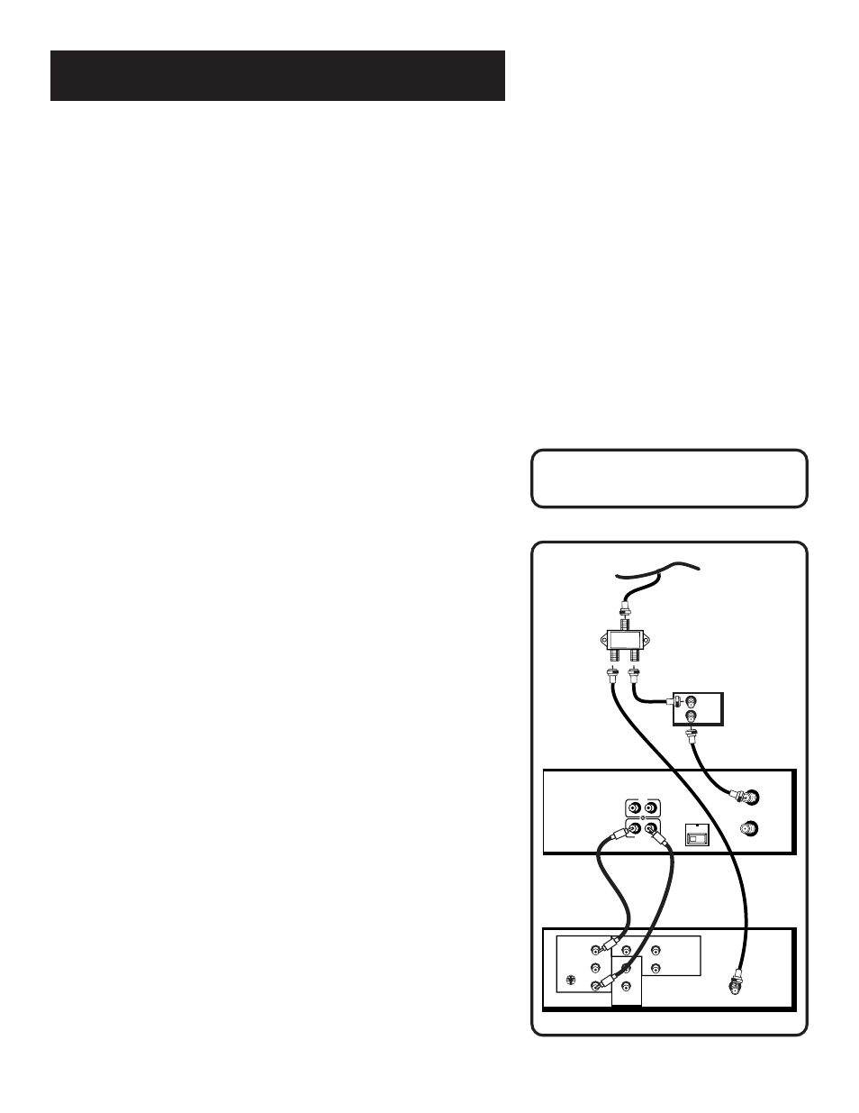 Front panel, Connections, Using this connection | GE VG4061 User Manual | Page 48 / 60