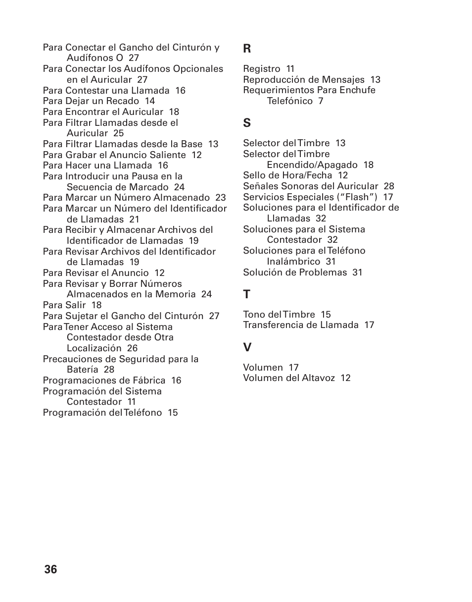 GE 25860 User Manual | Page 74 / 76