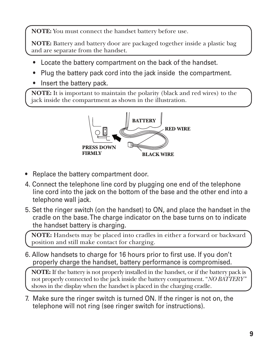 GE 25860 User Manual | Page 9 / 76