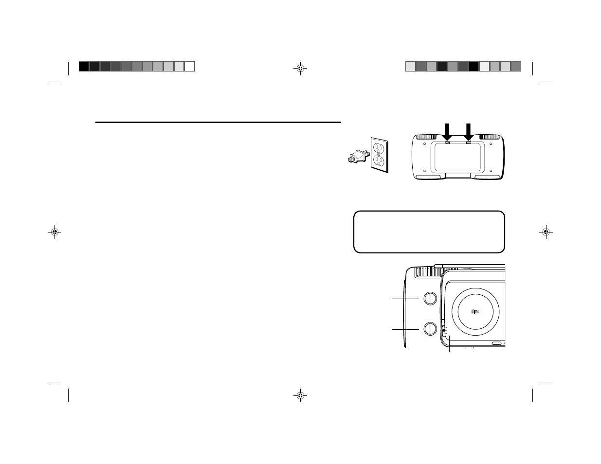 Getting started, Powering up, General controls | Etting, Tarted, Open, Compact digital audio, Owering, Eneral, Ontrols | GE 3-7025 User Manual | Page 4 / 14