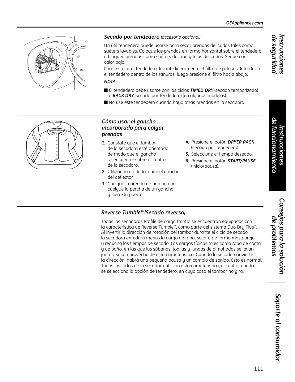 GE UPVH890 User Manual | Page 111 / 152