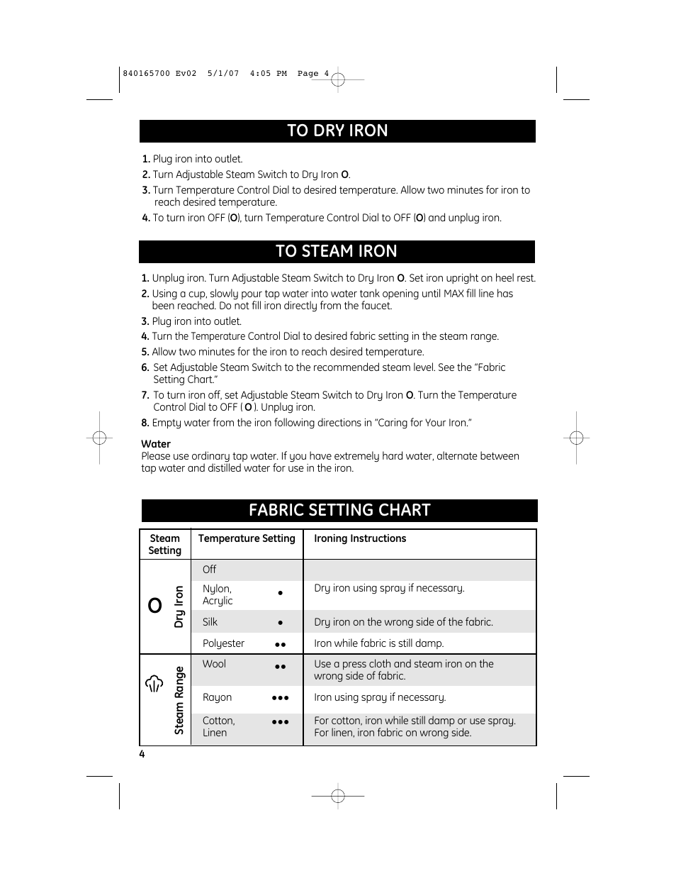 GE 106822R User Manual | Page 4 / 8