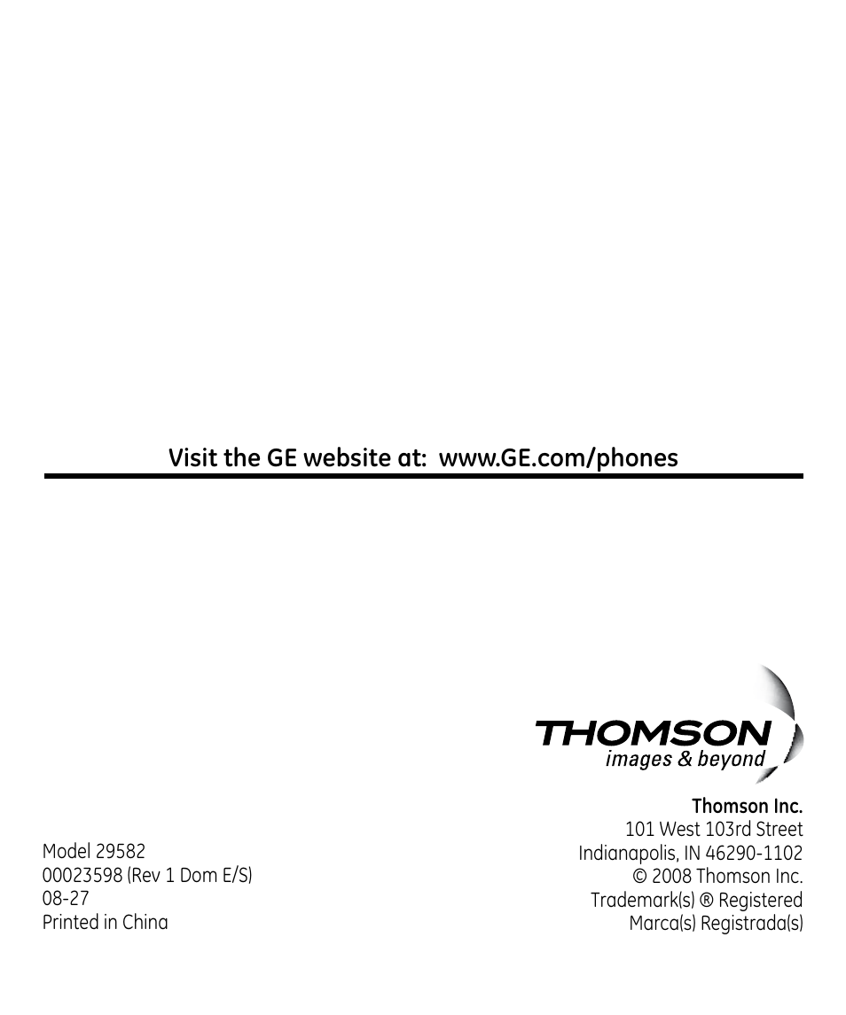 GE 00023598 User Manual | Page 40 / 80