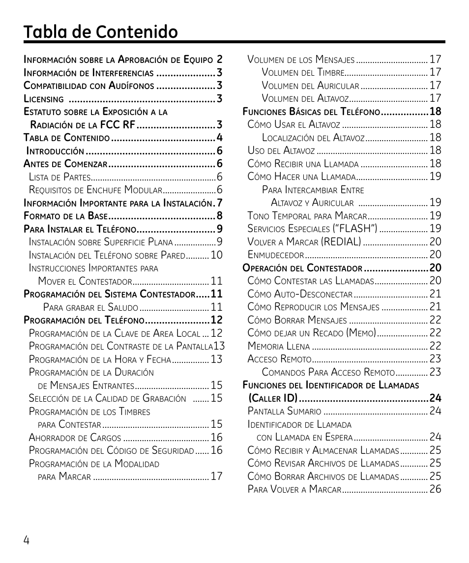 GE 00023598 User Manual | Page 44 / 80
