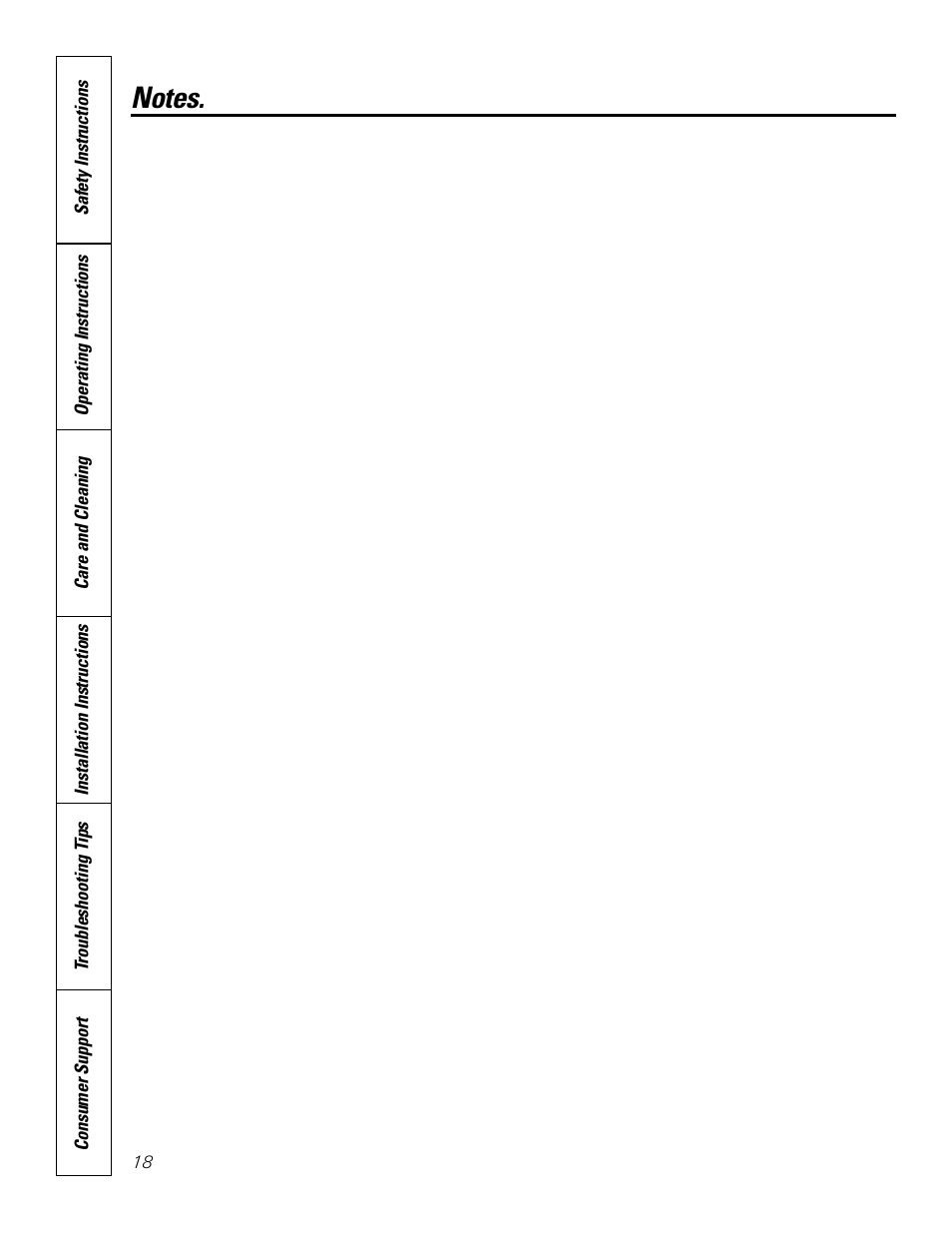 GE PTD915 User Manual | Page 18 / 24