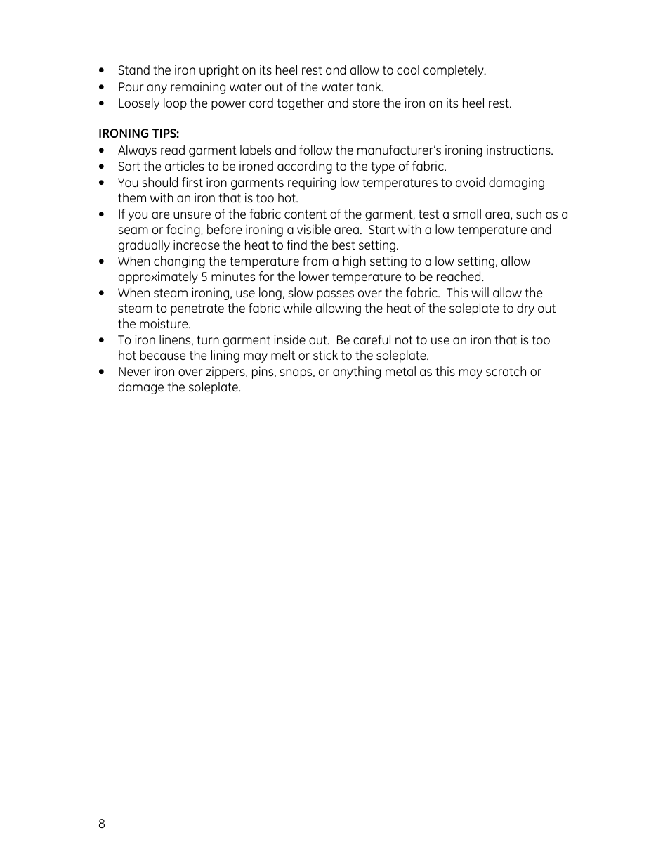 GE 681131690614 User Manual | Page 8 / 9
