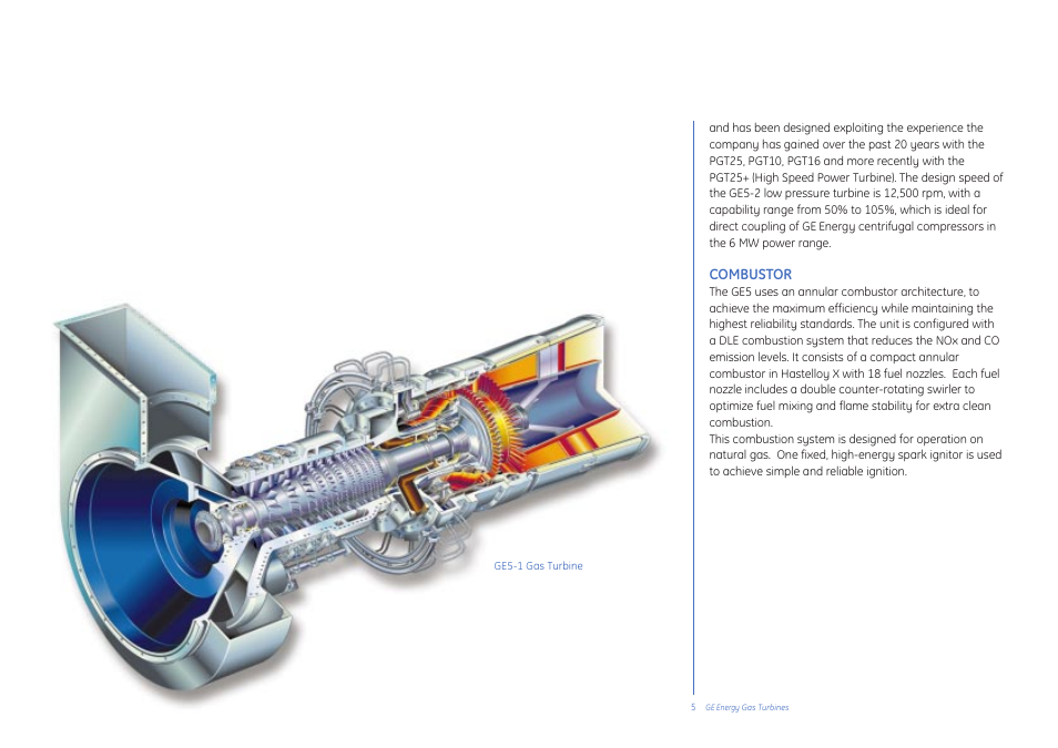 GE Gas Turbine User Manual | Page 5 / 31