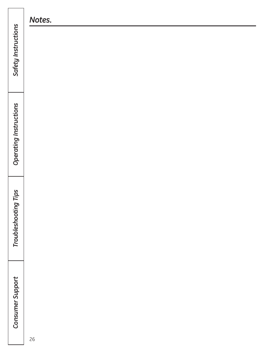 GE DHDVH66 User Manual | Page 26 / 56