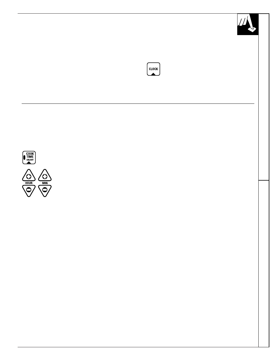 Door latch, Timed baking, Door latch , 20, 22, 25, 26 | Timed baking , 18, 17 timed baking, Baking t imed baking | GE EGR2000 User Manual | Page 17 / 52