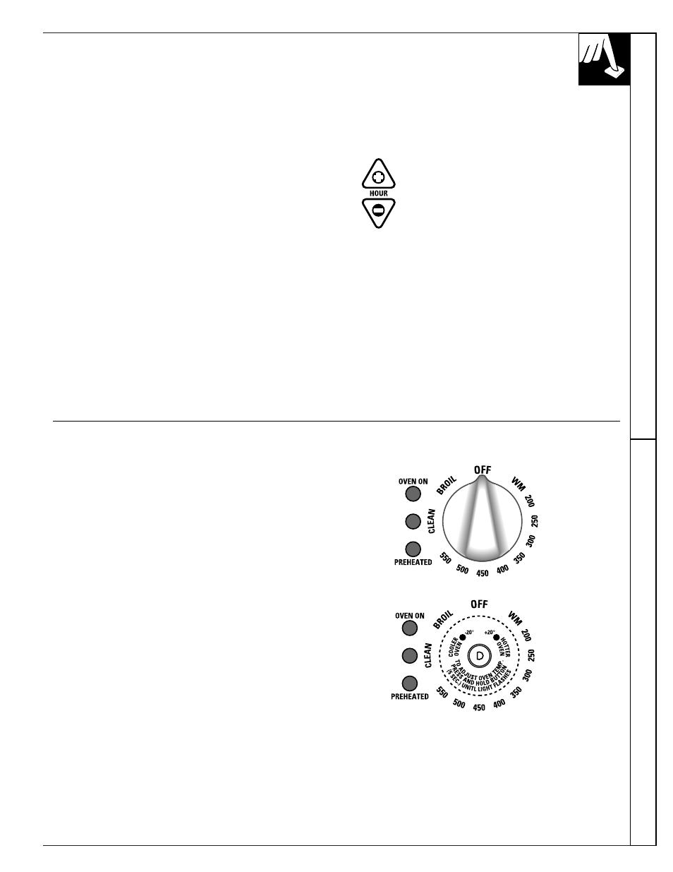 Thermostat adjustment—do it yourself, Thermostat adjustment — do it yourself, 19 adjust the oven thermostat— do it yourself | Timed baking adjust the oven thermostat | GE EGR2000 User Manual | Page 19 / 52