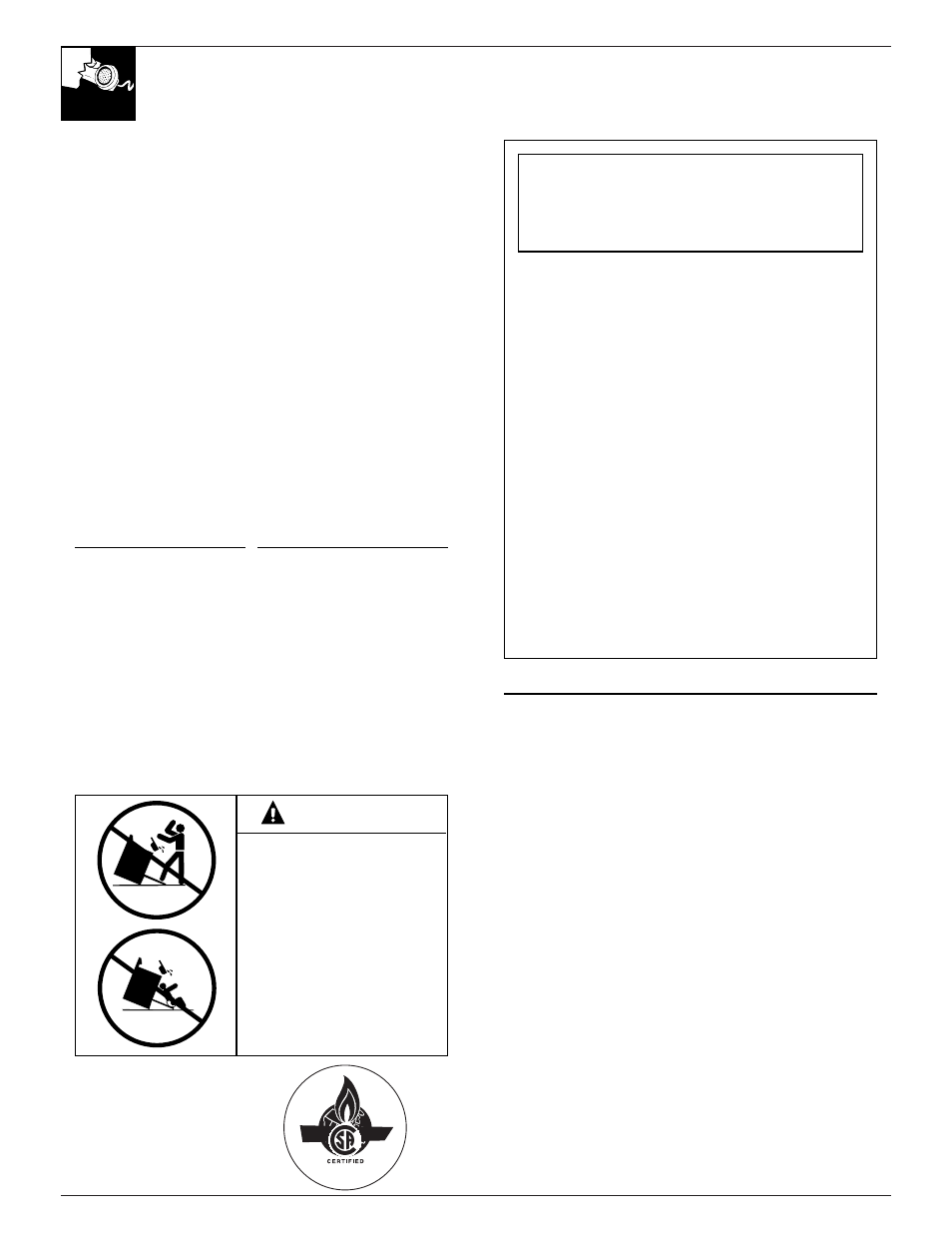 Safety instructions, Anti-tip device, Model and serial number location | Anti-tip device , 3, 34, 42, 43, 2help us help you, If you need service, Warning, What to do if you smell gas | GE EGR2000 User Manual | Page 2 / 52