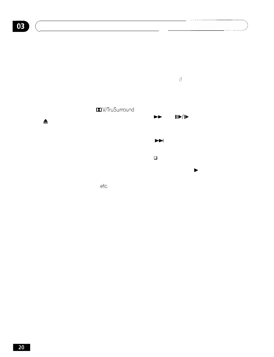 Controls and displays | GE DV-354 User Manual | Page 20 / 61
