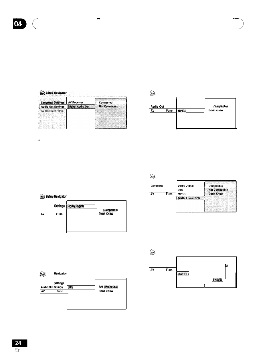 Getting started | GE DV-354 User Manual | Page 24 / 61