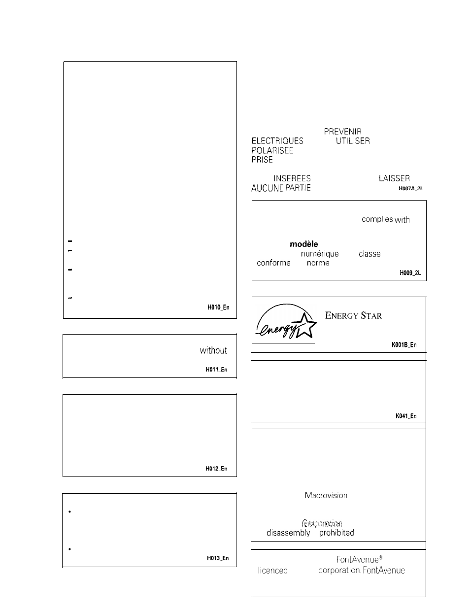 GE DV-354 User Manual | Page 4 / 61