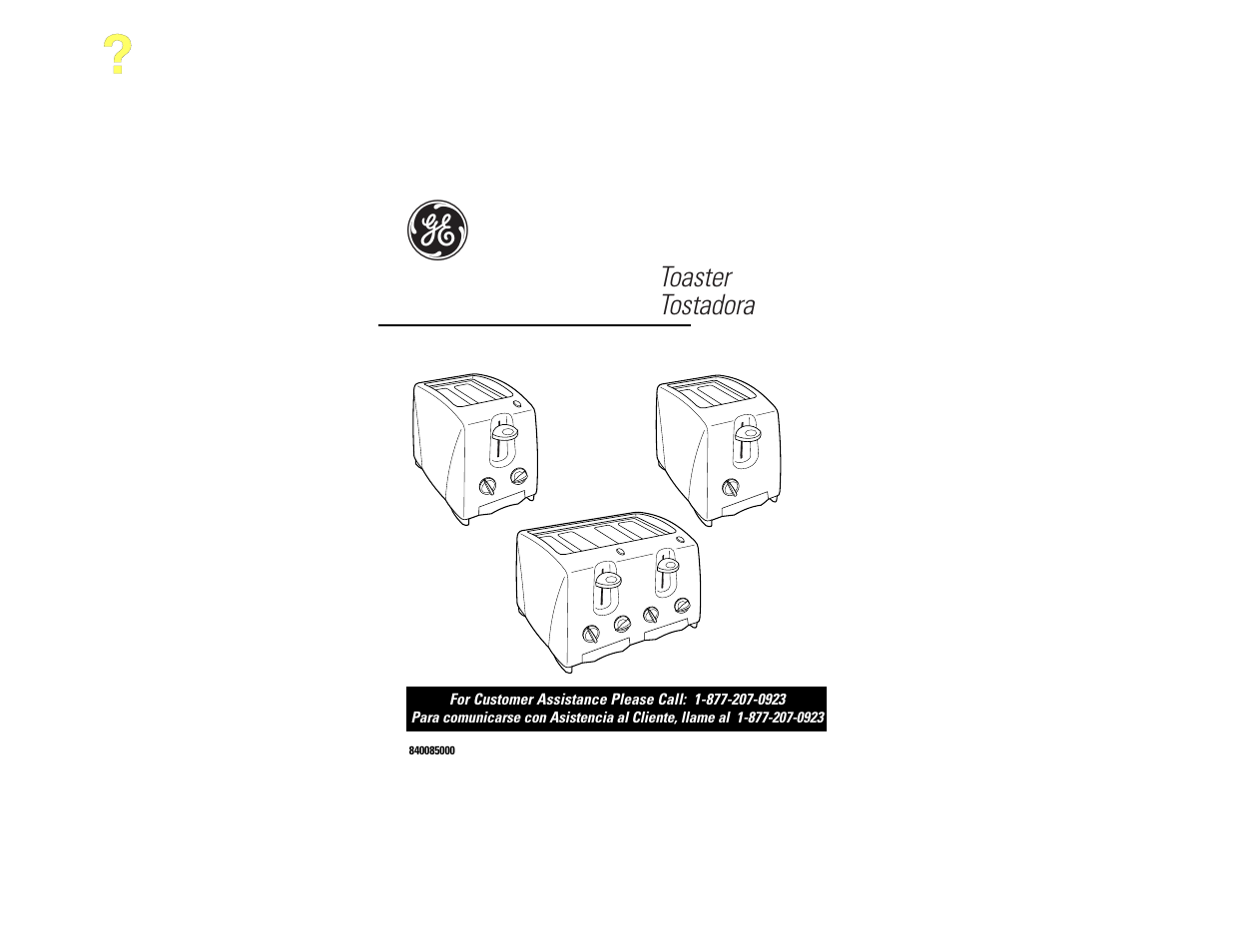 GE 840085000 User Manual | 10 pages