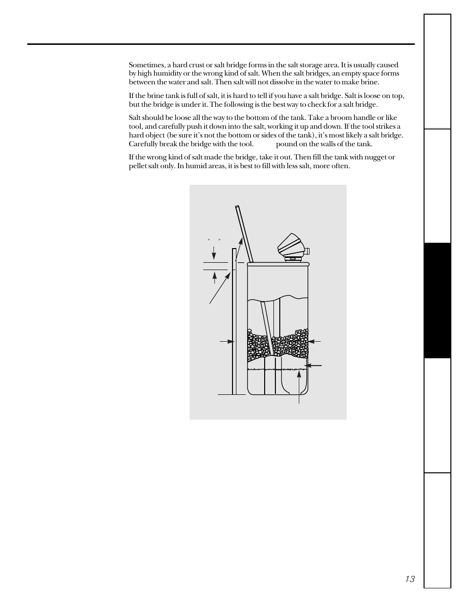 Breaking a salt bridge | GE MONACO 6000A User Manual | Page 13 / 28