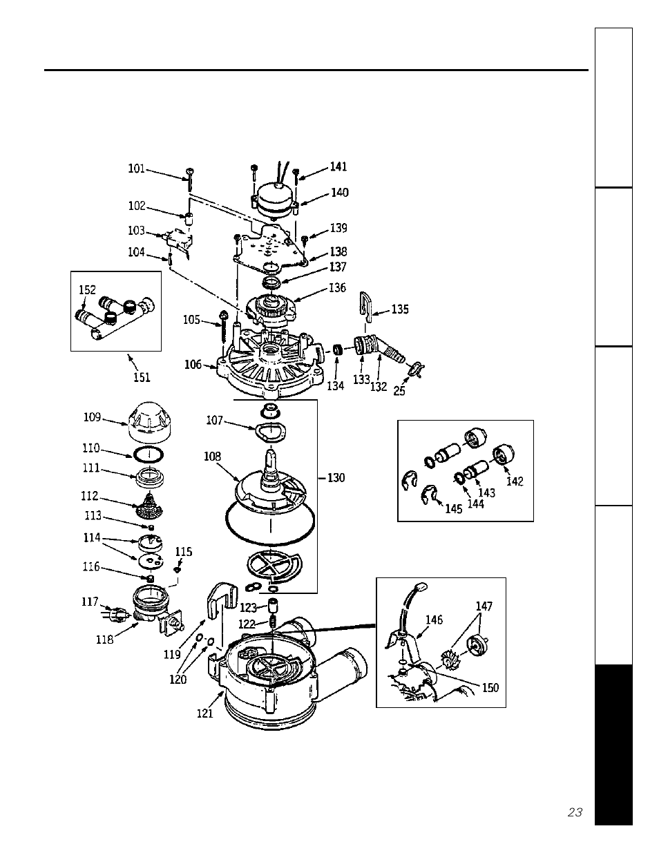 Parts list | GE MONACO 6000A User Manual | Page 23 / 28