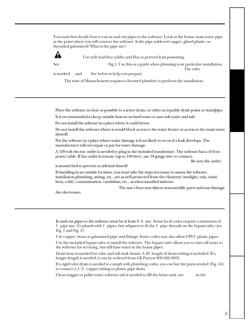 Tools/materials required | GE MONACO 6000A User Manual | Page 5 / 28