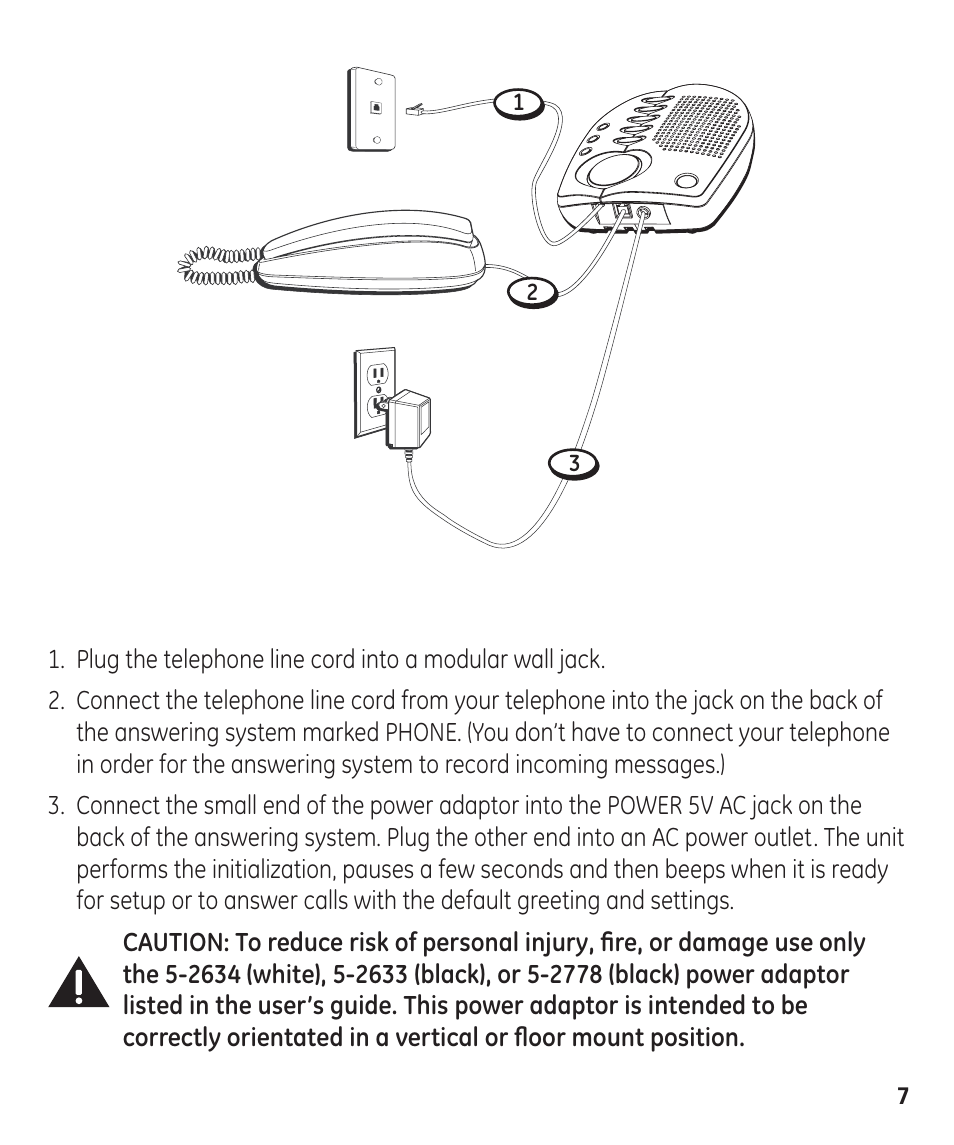 GE 00003287 User Manual | Page 7 / 52
