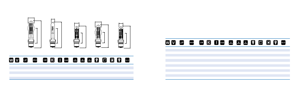 Single ended halogen, Continued | GE SHOWBIZ User Manual | Page 17 / 77