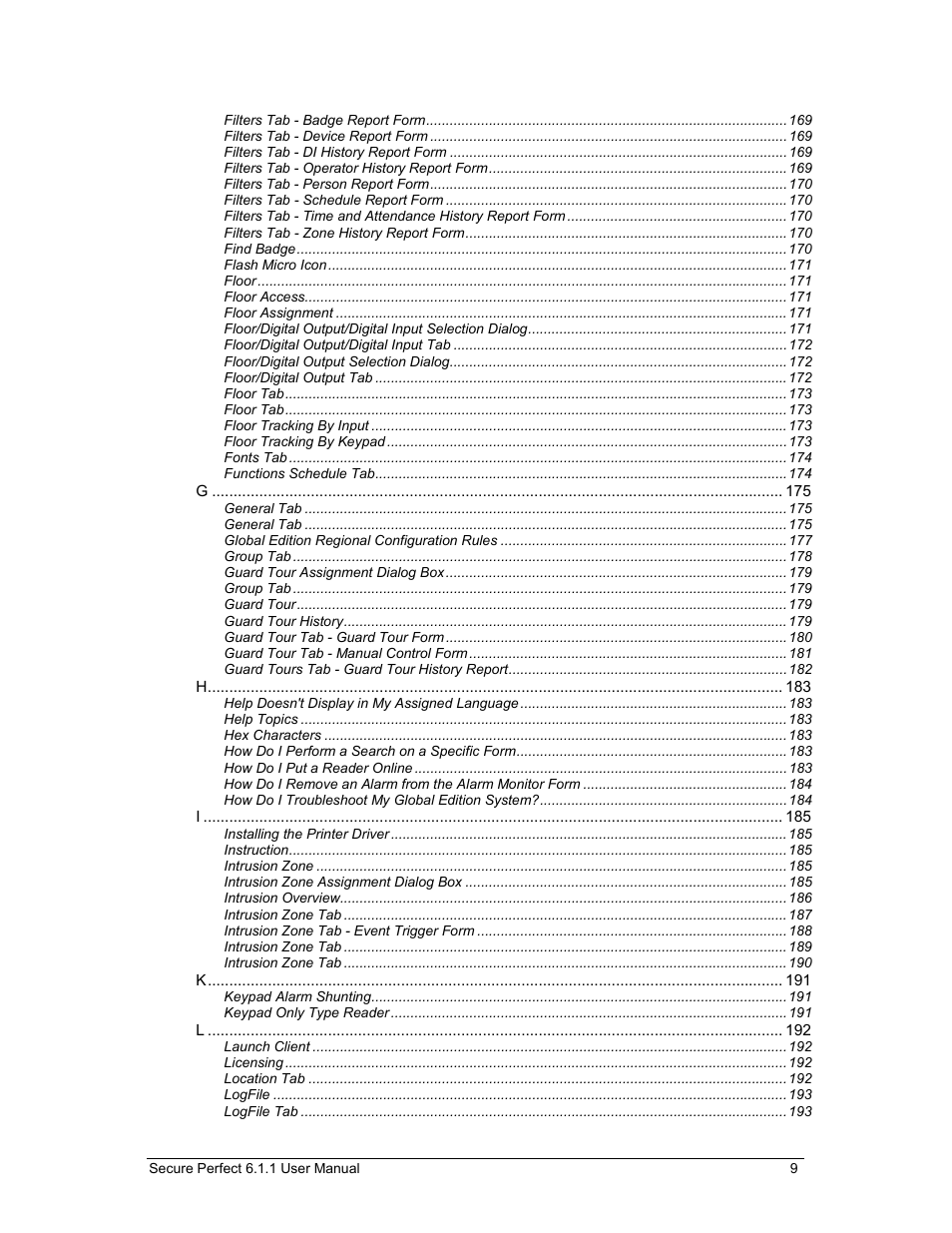 GE v6 User Manual | Page 11 / 269