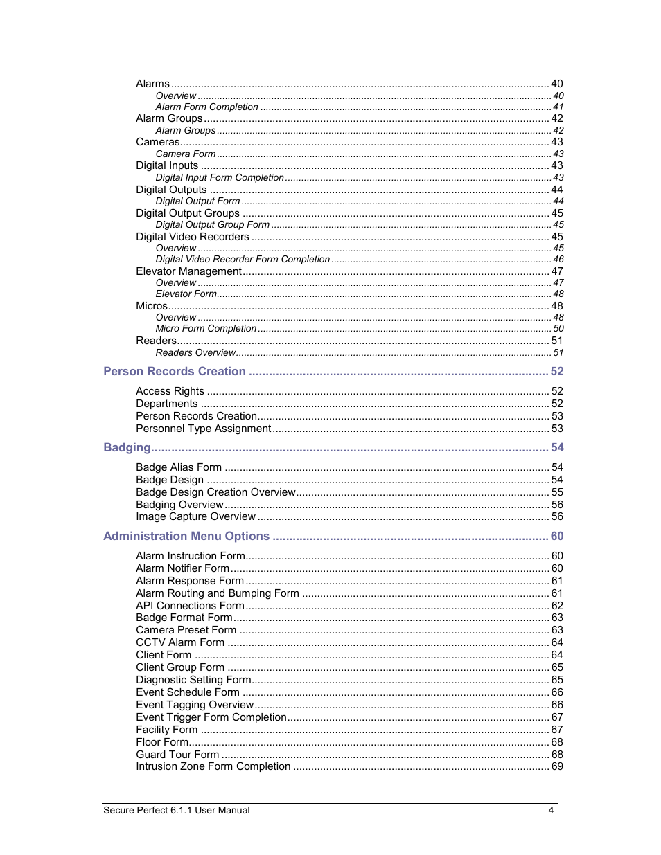 GE v6 User Manual | Page 6 / 269