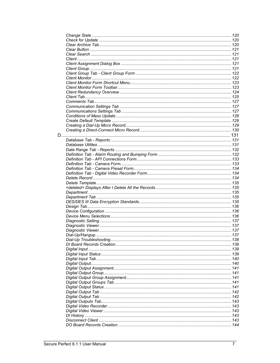 GE v6 User Manual | Page 9 / 269
