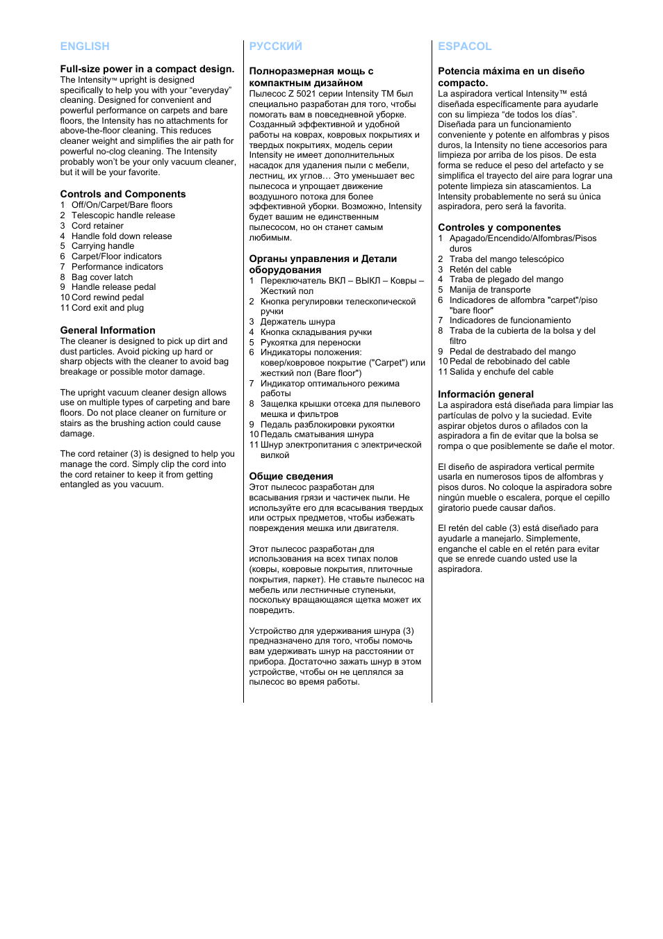 Electrolux Z 5021 A User Manual | Page 5 / 12