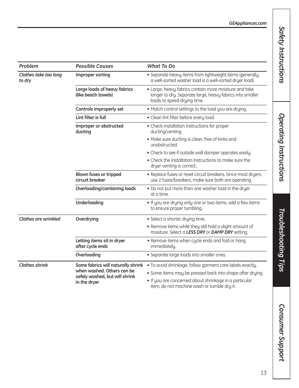 GE 49-90407 User Manual | Page 13 / 32