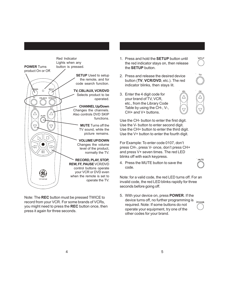 GE RM24948 User Manual | Page 3 / 7