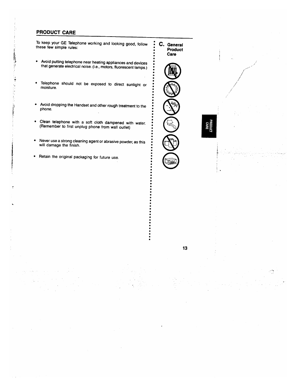 GE 2-9235 User Manual | Page 13 / 16