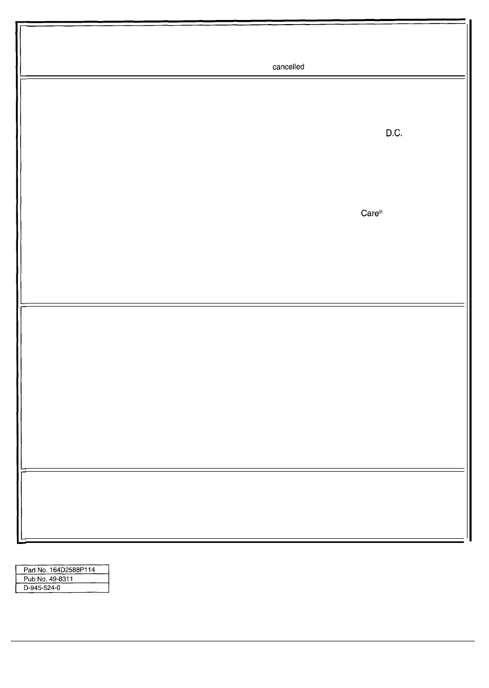 Warranty, Your range hood, What is covered | What is not covered | GE JV624J User Manual | Page 4 / 4