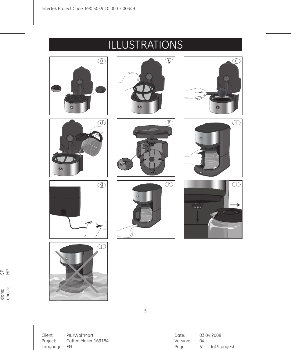 Illustrations | GE 690503910000700349 User Manual | Page 5 / 9