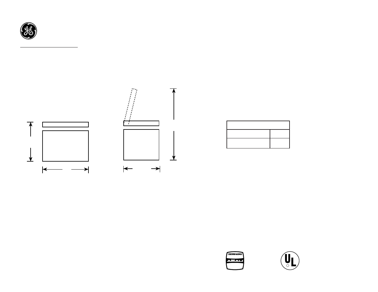 GE Profile FCM9SAWH User Manual | 2 pages