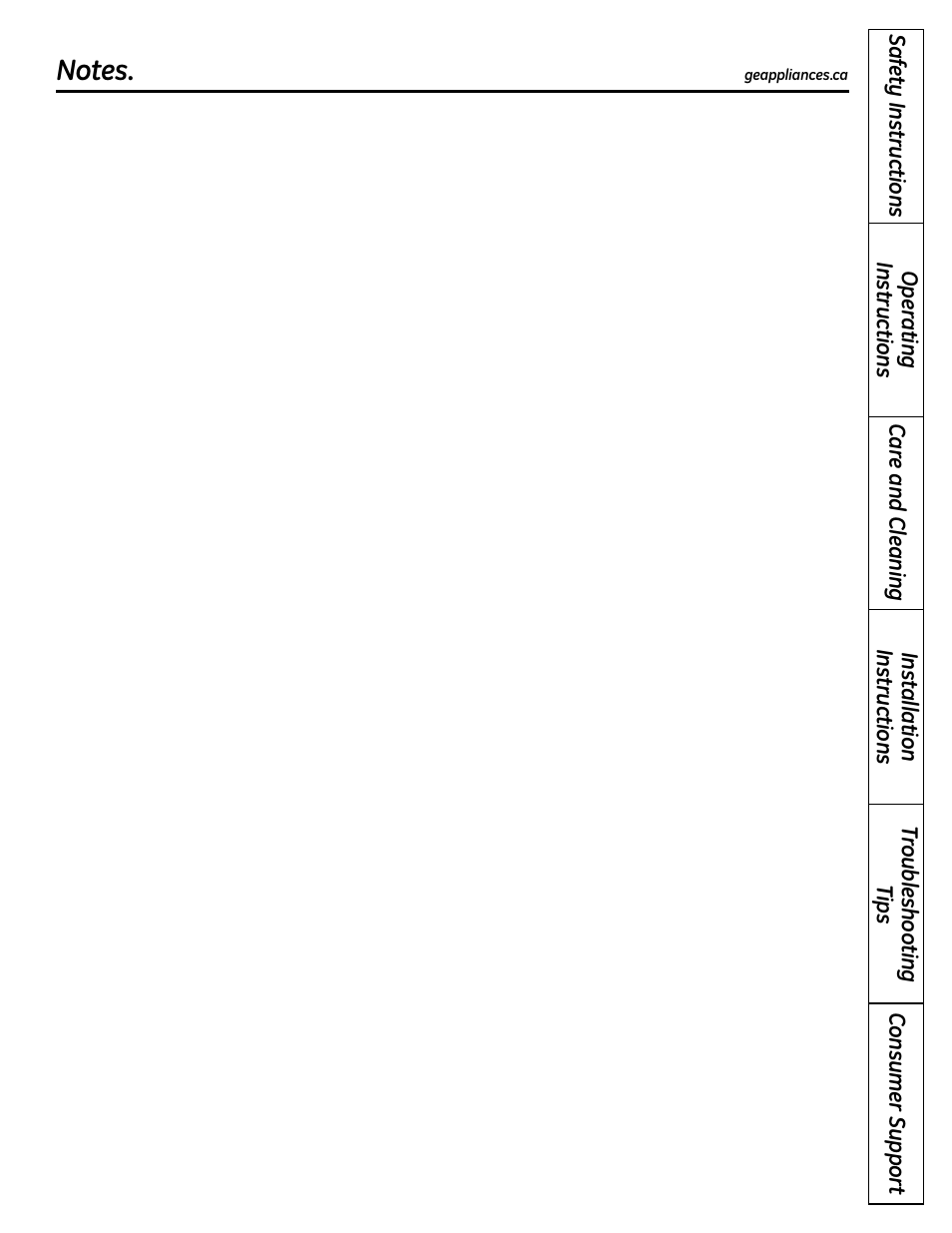 GE 1 CBC980 User Manual | Page 43 / 52